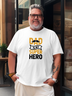 Dad is My Super Hero Father's Day T-shirt