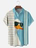 Moisture-wicking Duck Chest Pocket Hawaiian Shirt