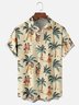 Moisture-wicking Tropical Hawaiian Culture Chest Pocket Tropical Shirt