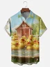 Moisture-wicking Duck Chest Pocket Hawaiian Shirt