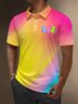 Moisture Wicking Easter Bunny Marshmallow Confection Eggs Golf Polo