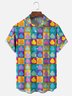 Moisture-wicking Easter Marshmallow Confection Chest Pocket Casual Shirt