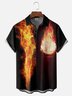 Moisture-wicking USA Basketball Miami Art Heat Basketball Chest Pocket Bowling Shirt