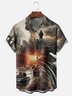 Moisture-wicking Memorial Day Soldiers Tank Chest Pocket Casual Shirt