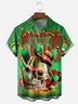 Moisture-wicking Cinco de Mayo Mexican Sombrero Music Guitar Chest Pocket Casual Shirt