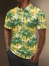 Moisture Wicking Hawaiian Coconut Trees Golf Polo