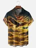 Moisture-wicking Memorial Day Air Force Patriotic Chest Pocket Casual Shirt