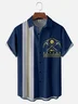 Moisture-wicking USA Basketball Denver Art Nuggets Fun Chest Pocket Bowling Shirt