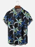 Moisture Wicking White Lotus Chest Pocket Hawaiian Shirt