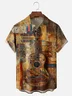 Moisture-wicking Cinco de Mayo Guitar Music Chest Pocket Casual Shirt
