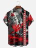 Moisture-wicking Canada Day Maple Leaf Chest Pocket Casual Shirt