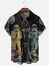 Moisture Wicking Star Wars Chest Pocket Hawaiian Shirt