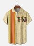 Moisture-wicking Cinco de Mayo Cactus Guitar Music Chest Pocket Bowling Shirt