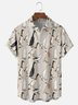Moisture-wicking Duck Goose Cartoon Funny Chest Pocket Casual Shirt