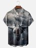 Moisture-wicking Memorial Day Air Force Patriotic Chest Pocket Casual Shirt