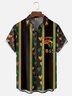 Moisture-wicking Juneteenth African Freedom Chest Pocket Bowling Shirt