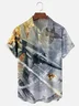 Moisture-wicking Memorial Day Air Force Patriotic Chest Pocket Casual Shirt