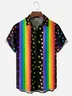 Moisture-wicking LGBT Pride Month Chest Pocket Casual Shirt