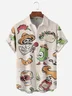 Tall Size Moisture-wicking Cinco de Mayo Chest Pocket Short Sleeve Casual Shirt