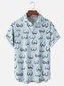 Tall Size Moisture-wicking Art Boobs Chest Pocket Casual Shirt