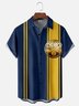 Moisture-wicking USA Basketball Denver Nuggets Art Abstract Chest Pocket Bowling Shirt