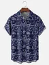 Moisture Wicking Paisley Chest Pocket Hawaiian Shirt