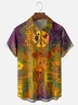 Moisture-wicking Hippie Love and Peace Chest Pocket Casual Shirt