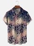 Moisture-wicking Fantasy Plant Art Chest Pocket Hawaiian Shirt