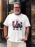 Independence Day Flag Chicken T-Shirt