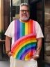 LGBT Rainbow Striped T-shirt