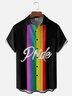 Moisture-wicking LGBT Pride Month Chest Pocket Casual Shirt