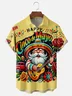 Moisture Wicking Cinco De Mayo Big Hat Gnome Chest Pocket Hawaiian Shirt