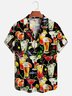 Tall Size Moisture-wicking Cocktail Aloha Shirt