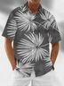 Moisture Wicking Plants Chest Pocket Hawaiian Shirt