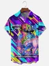 Moisture-wicking Pride Month Animals Chest Pocket Casual Shirt