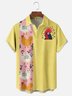 Moisture-wicking Chicken Chest Pocket Bowling Shirt