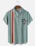 Moisture-wicking Breathable Fishing Chest Pocket Bowling Shirt
