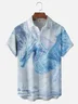 Moisture-wicking Dragon Chest Pocket Hawaiian Shirt