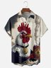 Moisture-wicking Chicken Chest Pocket Casual Shirt