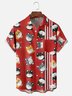 Moisture-wicking Breathable Cats Chest Pocket Bowling Shirt