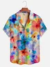 Moisture-wicking Floral Aloha Shirt