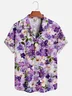 Moisture-wicking Floral Aloha Shirt