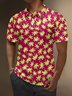 Moisture Wicking Hawaiian Coconut Trees Golf Polo