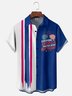 Moisture-wicking Everyone In America Parties On My Birthday Chest Pocket Bowling Shirt