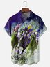 Hardaddy Mens Kentucky Derby Attire Horse Racing Chest Pocket Short Sleeve Shirt