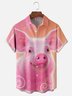 Moisture-wicking Pig Chest Pocket Hawaiian Shirt