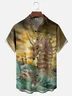 Hardaddy X Artist John Nelson Moisture-wicking Seahorse Sailing Boat Chest Pocket Hawaiian Shirt