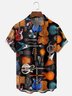 Moisture Wicking Music Guitar Chest Pocket Hawaiian Shirt