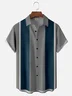 Hardaddy Football Chest Pocket Short Sleeve Bowling Shirt