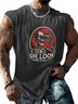 Mens Crewneck Tank Tops Oh Look Nobody Gives A Shit Beach Sleeveless Shirt